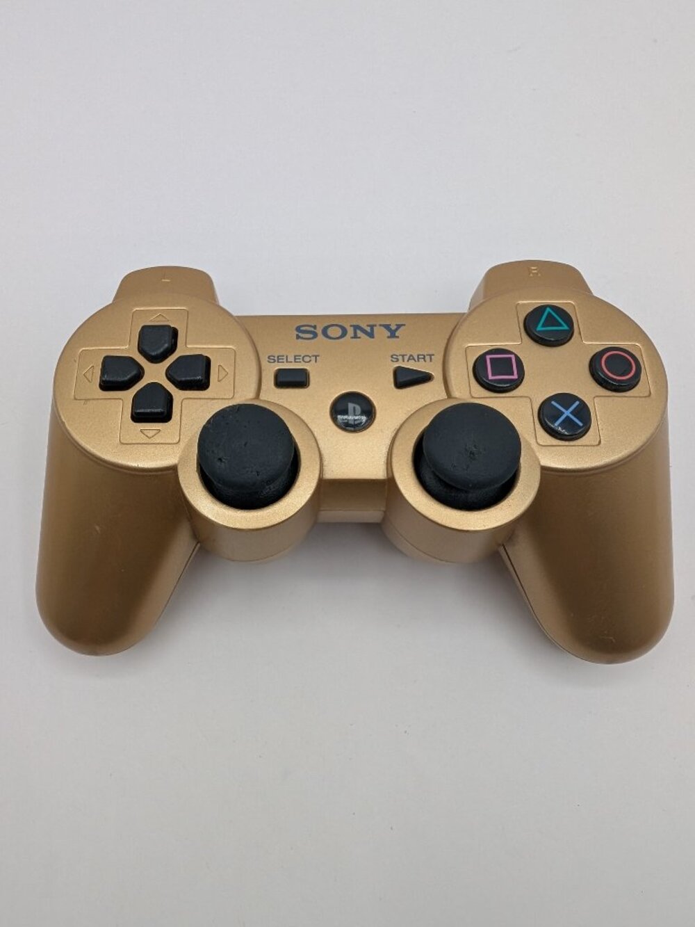 Sony Playstation 3 PS3 Dualshock Gold Controller CECHZC2U OEM SixAxis - Tested